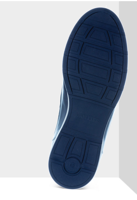 Blaue davinci Turnschuhe aus Leder