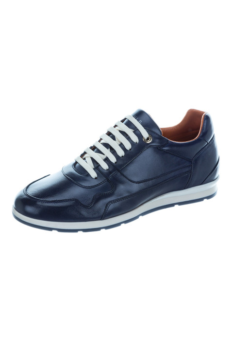 Blaue davinci Turnschuhe aus Leder