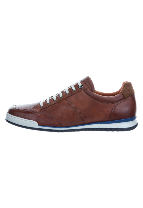 Magnus Turnschuhe aus Leder, hellcognac