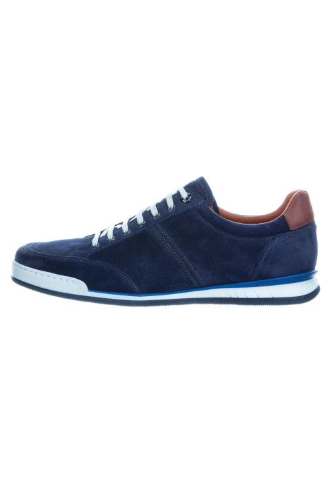 Magnus Turnschuhe aus blauem Wildleder