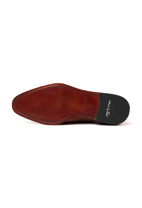 Cognac Wildleder Madison Schnallenschuh