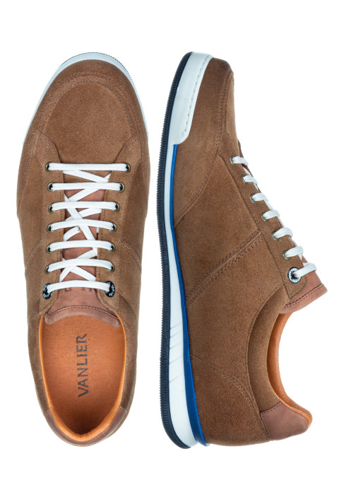 Cognac Wildleder Magnus Sneaker