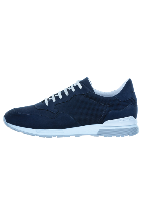 Chavar Turnschuh aus Nubukleder in Navy