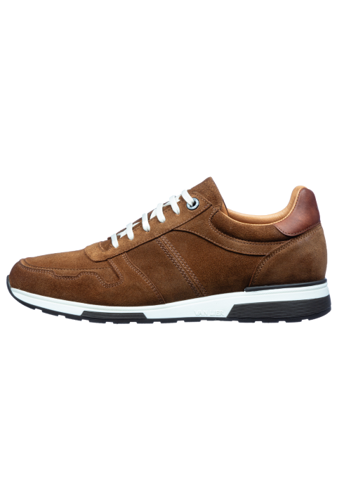 Cognac Wildleder Positano Sneaker