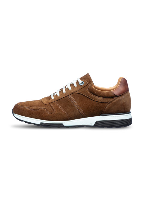 Cognac Wildleder Positano Sneaker