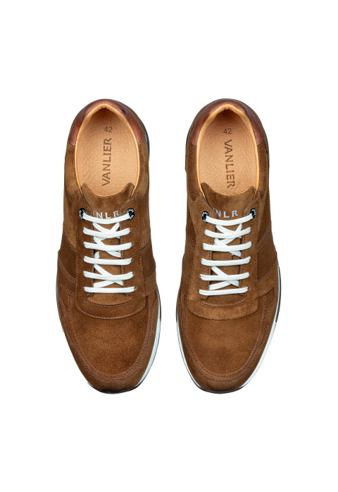 Cognac Wildleder Positano Sneaker