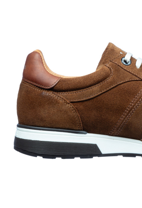 Cognac Wildleder Positano Sneaker