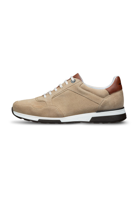 Sand beige Wildleder Positano Sneaker