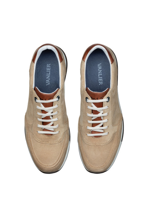 Sand beige Wildleder Positano Sneaker