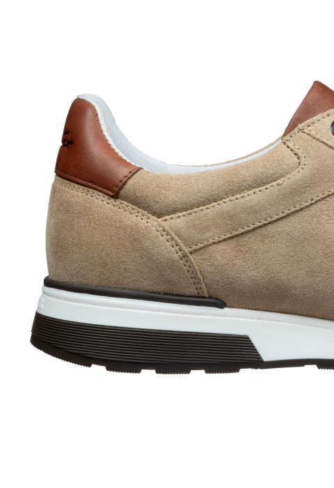 Sand beige Wildleder Positano Sneaker