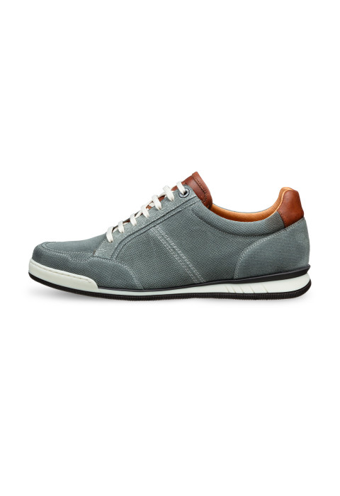 Magnus Trainer aus grau-blauem Wildleder