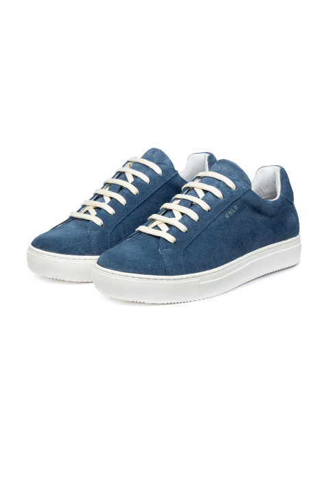 Maurizio-Sneaker aus marineblauem Wildleder